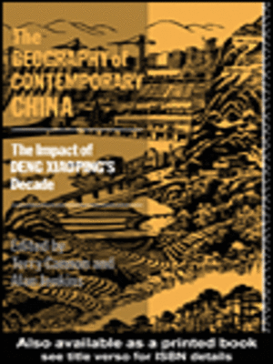 cover image of The Geography of Contemporary China